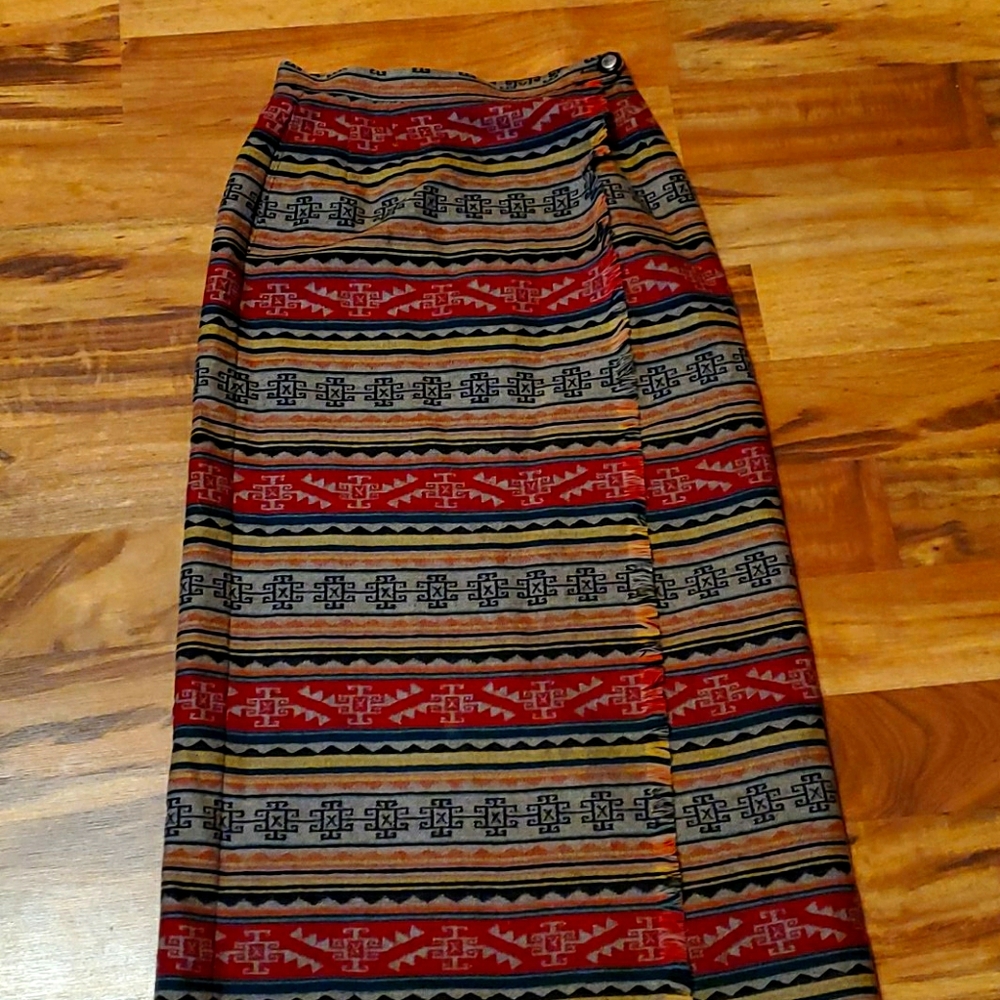 Pendleton wool skirt
